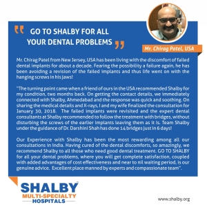 Go To Shalby For All Your Dental  Problems